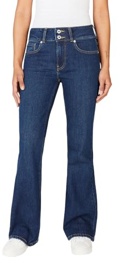 Jeans Acampanados para Mujer, Color Azul (Denim-EE2), 28W/34L, Azul (Denim-ee2), 28W / 34L