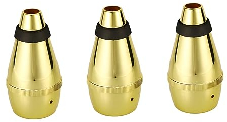 TOYANDONA 3stücke Titel Hochwertiger Trompeten-dämpfer Und Leicht Für Einfaches Üben Langlebig Und Tragbar Für Musiker Und Schüler