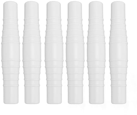 Tyenaza Pool-Schlauchverbinder, 31 mm, 32 mm, 34 mm, 36 mm, 38 mm, Standardschnittstelle, Schwimmbad-Schlauchadapter für 1,2 Zoll 1,5 Zoll Schlauch, 6 Stück