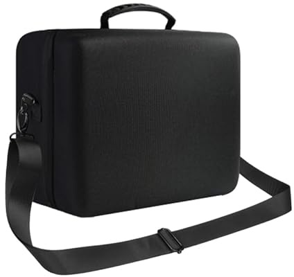 Lokyoyo Bärväska kompatibel med Neo 2 Motion Fly More Combo - passar glasögon N3/3/2 & RC Motion 3 & RC 2/N3/N2/N1/FPV 3 fjärrkontroller, Svart, Bärbar stark bärväska