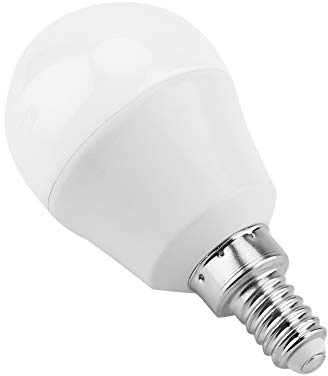 Naroote Lampadina LED da 5 W Luce Bianca Calda Brillante per Corridoio Camera da Letto Studio E12 Candelabro AC85V‑265V