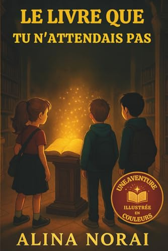LE LIVRE QUE TU N’ATTENDAIS PAS: Un roman fantastique illustré pour les 8-12 ans rempli d’énigmes, d’amitié et de mystères