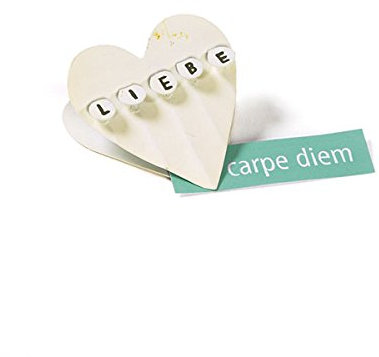 Geldgeschenk Klammer Herz Liebe, weiß - Geldklammer als Geschenk zur Hochzeit