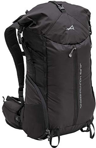 Alpen Bergsteigen Tour Day Rucksack, Unisex, Rucksack, Schwarz, 35-45L