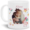 Tassendruck Kinder-Tasse mit Tiermotiv Einhorn - mit Foto & Name selbst gestalten - Für Mädchen & Jungen - BPA-freie Kunststoff-Tasse, 300 ml I Personalisiertes Geschenk für Kinder
