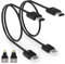 Areyourshop HDMI Wireless Transmitter und Receiver - 1080P Funkübertragung für Streaming Video/Audio - 2.4/5GHz Unterstützung - Drahtlos Extender 165FT/50M für Laptop/PC/Kamera