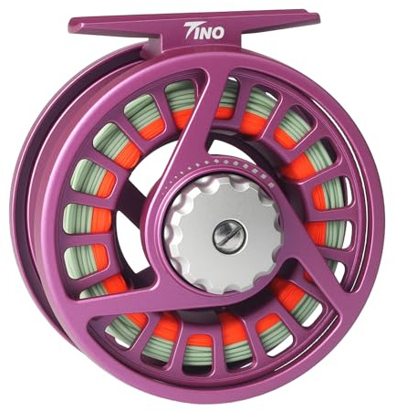 Maxcatch TINO Fly Fishing Reel, Large Arbor Trout Fly Reel: 3/4,5/6,7/8 Weight