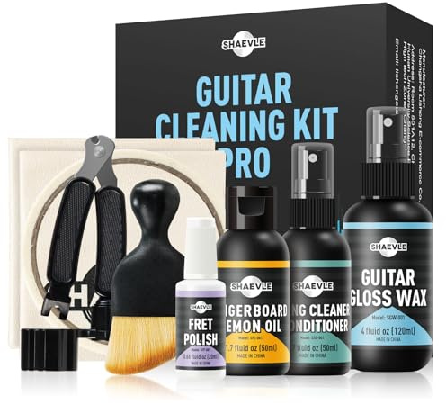 Kit de limpieza para guitarra, Kit de mantenimiento para guitarra
