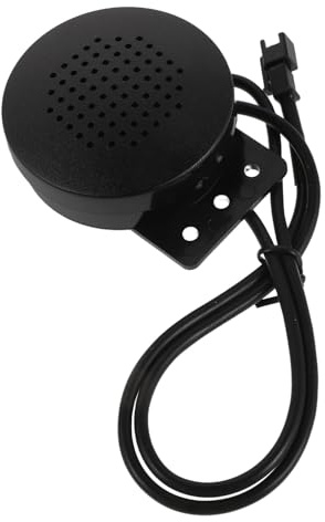 Cabilock Mini Klaxon à Air pour Voiture, Mini Haut-Parleur à Air Comprimé avec Connecteur 2 Broches, Klaxon Audio Automobile Bruyant, Accessoire Audio Automobile Compatible, Installation