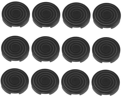 Hamwesh Cappucci per Pulsanti, Cappucci per Pulsanti da 20,2 Mm di Diametro per Interruttori Cherry Kailh TTC Akko Glorious, per da 24 Mm con Superficie Smerigliata Antiscivolo da 12 Pezzi per