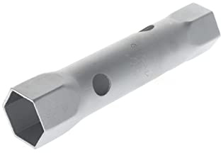 GEDORE Dubbel hylsnyckel, 41 + 46 mm, 6-kant, 235 mm lång, verktyg för muttrar bil, 26 R 41 x 46, förkromat stål