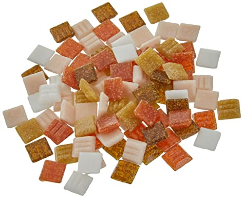 Rayher Hobby Rayher Artdecor Mosaik Mix 1x1cm, ca.1500Stück, Dose 1kg , Natur-Töne, 1453031
