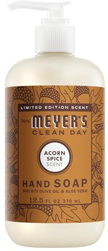 6 Pack - Liquid Hand Soap, Acorn Spice Scent, 12.5-oz. -11359