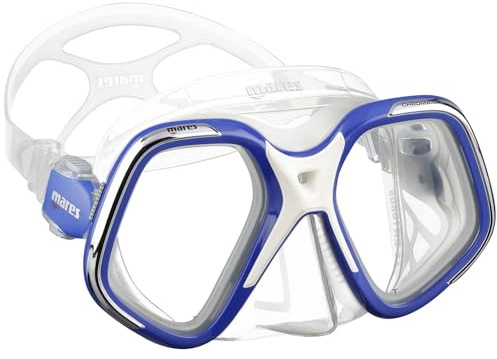 Mares - Maschera Chroma UP (Trasp/Blu)