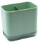 YINENGD Cutlery Racks for Knife Fork Spoon, Drain Holder, Cutlery Holder for Kitchen and Bathroom Storage Plastic PP Tableware Storage Drain Box Sink Cleaning Up (green)