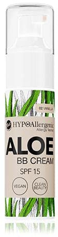Bell Hypoallergenic Aloe BB Cream 02 Vanilla SPF15 Vegan 20g