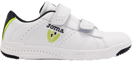 Joma Play jr-serien, sneakers, 25 EU, Lime vit, 25 EU