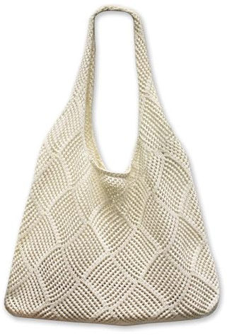 JSTHHTT Bolsa de Playa para Mujer, Bolsa de Hombro de Verano, Gran Capacidad, para Viajes en la Playa y Uso Diario