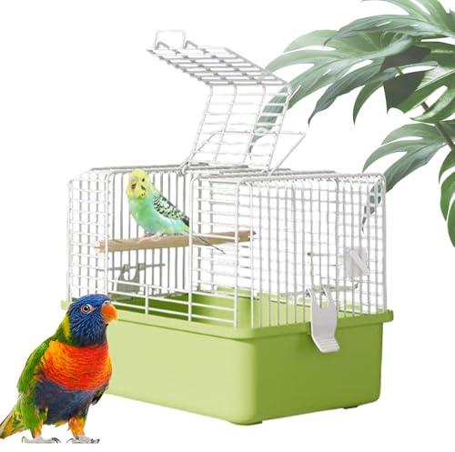 Carrier de Viajes de pájaros, transportista de periquitos | Caja DE Cockatiel DESPOTABLE,Accesorios de Aves Impermeables, aviar de Viaje liviano para Transporte, Uso al Aire Libre