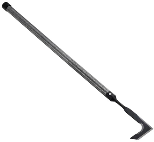 DAKEPOLE Rascador de juntas, extractor de malas hierbas con mango, longitud de 170 cm, cuchillo afilado de acero inoxidable de doble cara, se utiliza para eliminar musgo y malas hierbas en juntas de