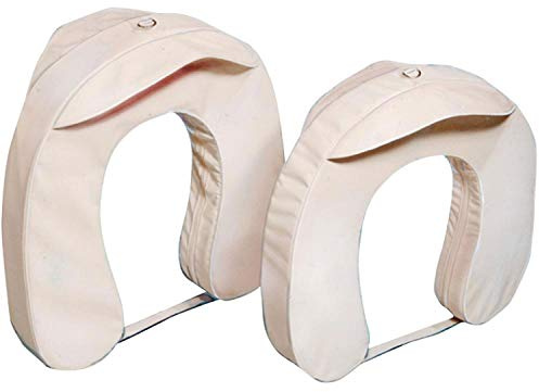 Jim-Buoy 1040 Horseshoe Buoy with Built-In Sea Anchor - Pony, White