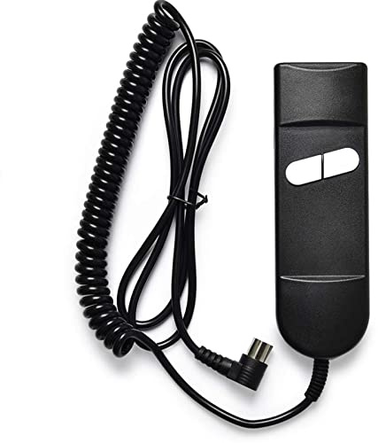 CUGLB Lift Chair Remote Replacement, 5 Pin 2 Button 90 Degree Power Recliner Remote Replacement Parts for Okin Limoss Lazboy Pride Catnapper Golden