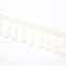 10m Vintage Fransenborte Fransen Spitzenbesatz Bänder, Spitze Borte, Borte Spitzenband, Spitzenrand Fransenband, Bestickte Borte (beige)