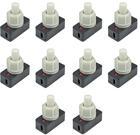 Set mit 10 Schaltern zum Basteln und für die Schule für Basic Pädagogische Elektro Kit - Elektronik Schaltungen Set. Elektro Baukasten. Elektrobaukasten für Kinder.