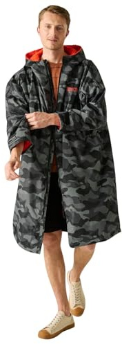 Regatta Mens Womens Waterproof Changing Robe Oversized Fleece Lined Windproof