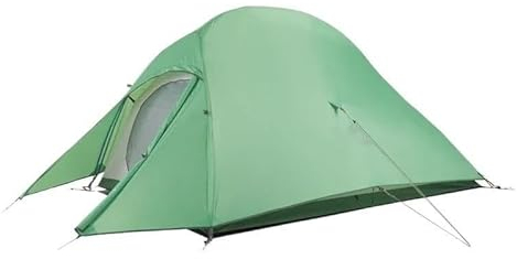 Campingtält, 6-personers tält for camping, familjetält, stora tält, pop up-tält, utomhustält, lätta pop up-tält(Color:CloudUp2 210T Green)
