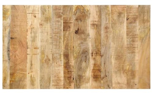vidaXL Cabecero de Cama 140 cm Madera Maciza de Mango Rugoso