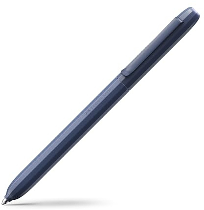 FABER-CASTELL 140662 - Penna a sfera Avori Midnight Muse, mina XB, indelebile, con astuccio regalo
