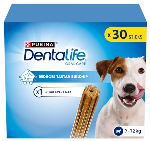 Dentalife Daily Oral Care Masticables para perros pequeños, 30 barras, 490 g