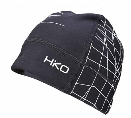 Hiko Beanie Neoprenmütze Kopfbedeckung Wassersport Mütze Kajak Kanu, Farbe:schwarz, Größe:S/M