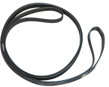 eMagTech 7PH2012 Courroie de Sèche-linge Compatible avec Logik LCD8W18 LCD7W18 Largeur 11,2 mm Circonférence 2012 mm Accessoires de Sèche-linge pour Maison Hôtel Noir