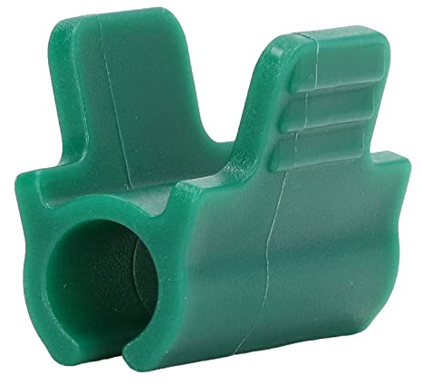 Yinhing 24 Pz Morsetti per Serra Clip per Asta di Rete per Ombreggiatura Antiscivolo per Coperture per File di Serre Cerchi per Tunnel Clip da Giardino in Plastica (Ispessito 14 mm)
