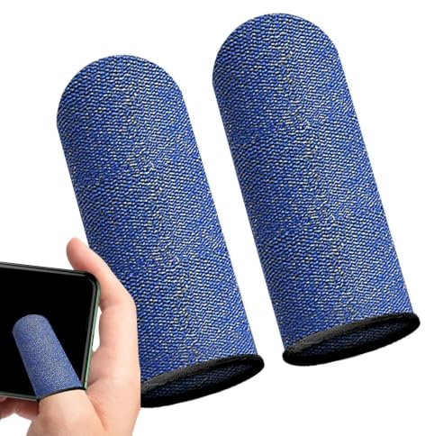 spel Finger Covers,Game Finger Sleeve | 2st kolfiber andningsbara | fingerskydd | Bärbara fingerskydd för att förbättra fingerkänsligheten, Fingerskydd för män kvinnor