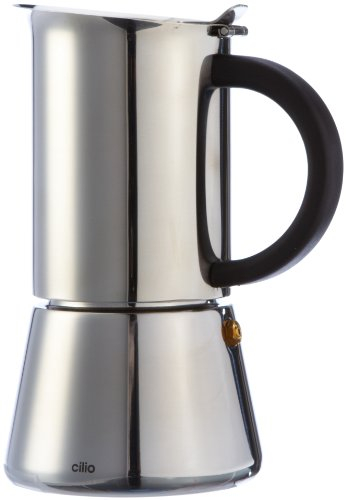 Cilio Espressokocher Rigoletto,6 Tassen, Edelstahl, Induktion geeignet