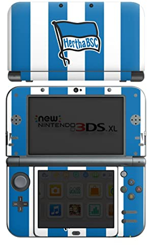 DeinDesign Skin kompatibel mit Nintendo New 3DS XL Folie Sticker Flagge Streifen Bundesliga
