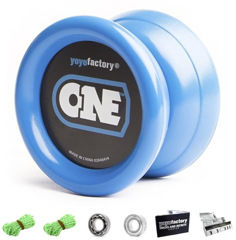 YoyoFactory One Yoyo - Bleu (du Débutant Au Professionnel, Ficelle Et Instructions Incluses)
