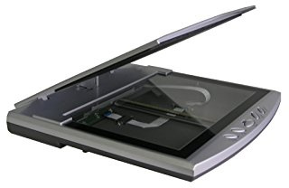Plustek OpticSlim 550 Plus Scanner Laser, Grey