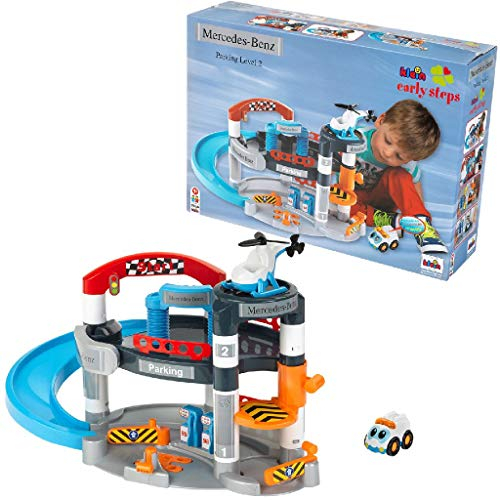 Klein - Garage Mercedes-Benz 2 Niveaux Avec Voiture Sonore Et Lumineuse, 2856