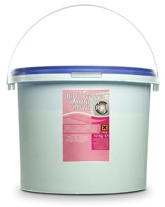 We Can Source It Ltd - Non-Bio Washing Powder 10Kg – 250 Washes Laundry Detergent Tub – Enzyme-Based Stain Removal, Cold Water Effective & Safe for Septic Systems