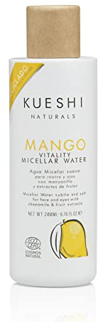 Kueshi - Agua Micelar Cosmos - Pieles Grasas - Fragancia Mango - 400ml - Limpieza y Frescura en un Solo Paso