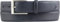 BELTINGER Hochwertiger Anzuggürtel aus Vollrindleder 3,5 cm | Bombierter Ledergürtel Herren 35mm | Business-Gürtel made in Italy | Marine 80cm