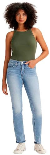 Levi's Damen 314 Shaping Straight Jeans, Twice The Time, 27W / 32L