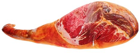 SUPVOX Cojín De Peluche Creativo Forma De Jamón De Almohada Decorativa para Sofá para Oficina y Sueño Peluche Suave y Resistente Deformaciones