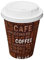 Gastro-Bedarf-Gutheil 100 Top Kaffeebecher 0,2 Liter und Deckel weiß coffee Becher to go Pappbecher