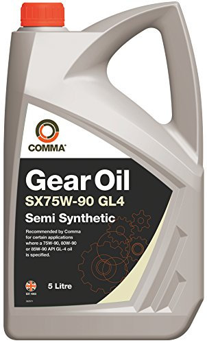 Castrol Comma SXGL45L Semi-Synthetic Gear Oil, 5 Liters