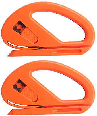 Gebildet Snitty Safety Cutter Vinyl Car Wrap Cutting Tool Carbon Fiber Cutting Application Knife,Pack of 2